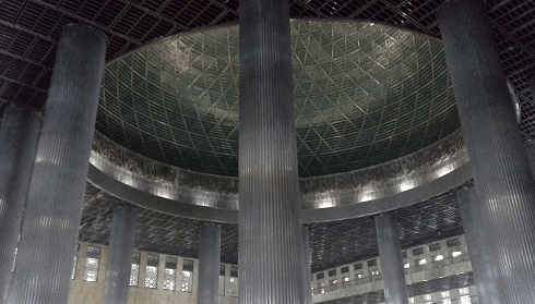 Masjid Istiqlal Jakarta Dan Kemegahan Kubah Masjidnya