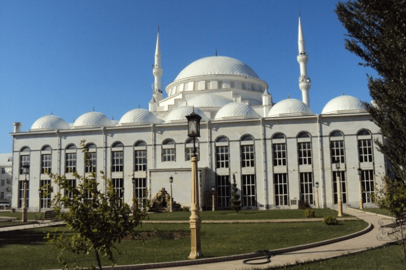 Masjid Agung Makhachkala Dagestan Rusia