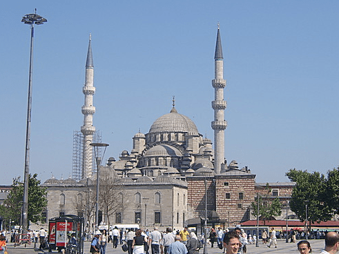 Masjid Raya Sulaimaniah di Istanbul Turki