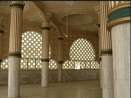 interior Masjid Agung Touba