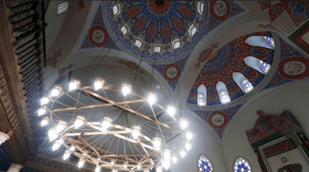 interior Masjid Ferhat Pasha Banjaluka