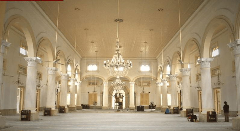 interior Masjid Jami’ Sultan Abu Bakar