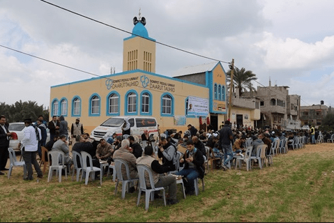 Masjid Daarut Tauhiid Indonesia di Gaza Palestina
