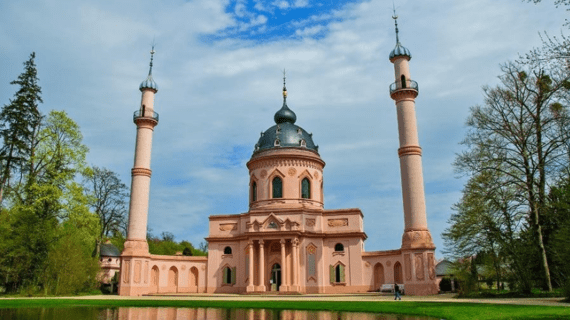 Masjdi di Istana Schwetzingen Jerman
