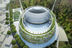 Masjid Dengan Desain Futuristik Termegah Di Dunia