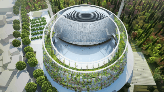 Masjid Dengan Desain Futuristik Termegah Di Dunia