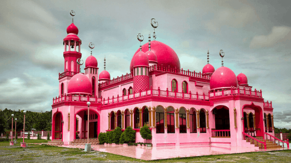 Masjid Warna-Warni Terindah Dan Termegah Di Dunia