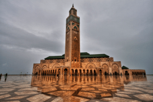 Masjid Hassan II di Maroko