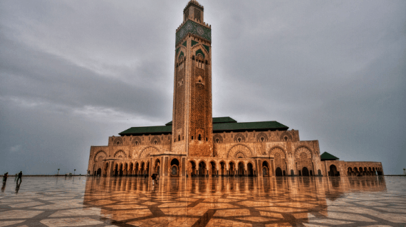 Masjid Hassan II di Maroko