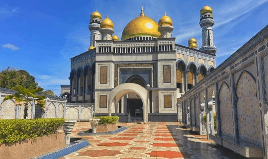 Masjid Dengan Kubah Emas Termegah Didunia