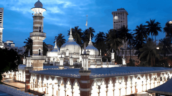 3 Masjid di Kota Kuala Lumpur Malaysia yang Bersejarah