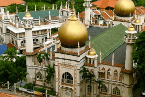 Masjid Sultan Singapura Memiliki Arsitektur yang Indah
