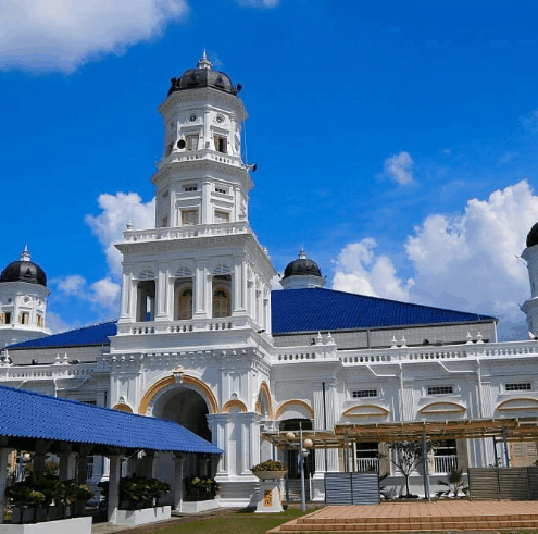 Pesona Masjid Jami' Sultan Abu Bakar Johor Bahru Malaysia
