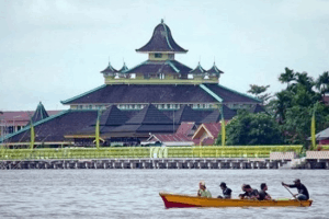 Pesona Masjid Jami Sultan Syarif Abdurrahman Pontianak