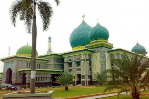 Pesona Masjid Agung An Nur Pekanbaru