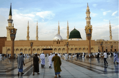 Kubah Hijau Masjid Nabawi I