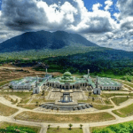 Masjid Agung Natuna di Kepulauan Riau