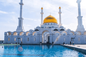 Keindahan Masjid Nur Astana Kazakhstan