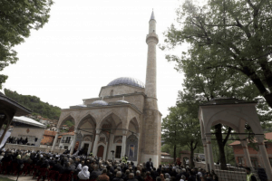 Masjid Aladža di Bosnia dan Herzegovina di bangun dengan Gaya Ottoman