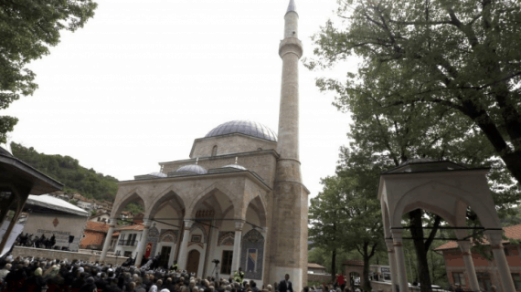 Masjid Aladža di Bosnia dan Herzegovina di bangun dengan Gaya Ottoman