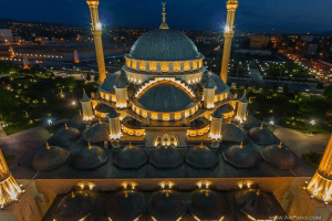 Masjid Akhmad Kadyrov, Grozny, Rusia