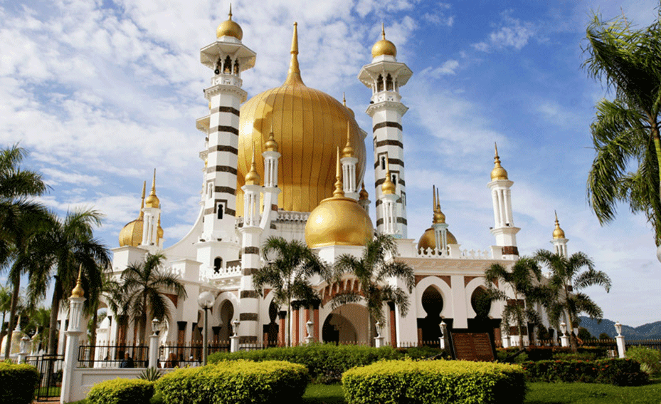 Gambar Lukisan Masjid Indah Nusagates