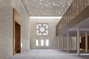 Komponen spasial dari desain interior masjid