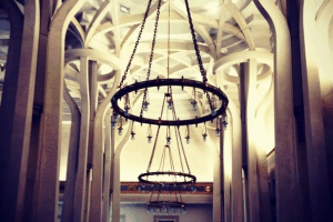 Interior Masjid Agung Roma