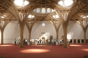 Masjid Cambridge yang Megah dan Hijau
