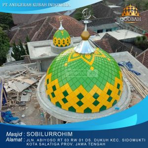 kubah masjid sobilurrohim salatiga jawa tengah