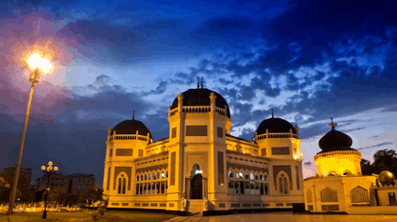 8 Hal Tentang Masjid Al Mashun Medan