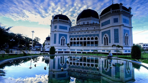 Keaslian Masjid Raya Medan yang Tetap Terjaga