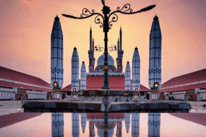 Masjid Agung Semarang Perpaduan 3 Arsitektur