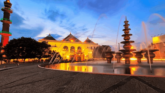 Masjid Agung Palembang Masjid Tertua dan Termegah di Nusantara