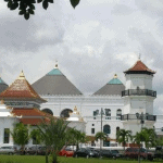 5 Perubahan Arsitektur Masjid Agung Palembang
